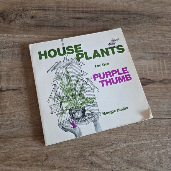 House Plants  for the Purple Thumb by Maggie Baylis book,1973 - Picture 2 of 10